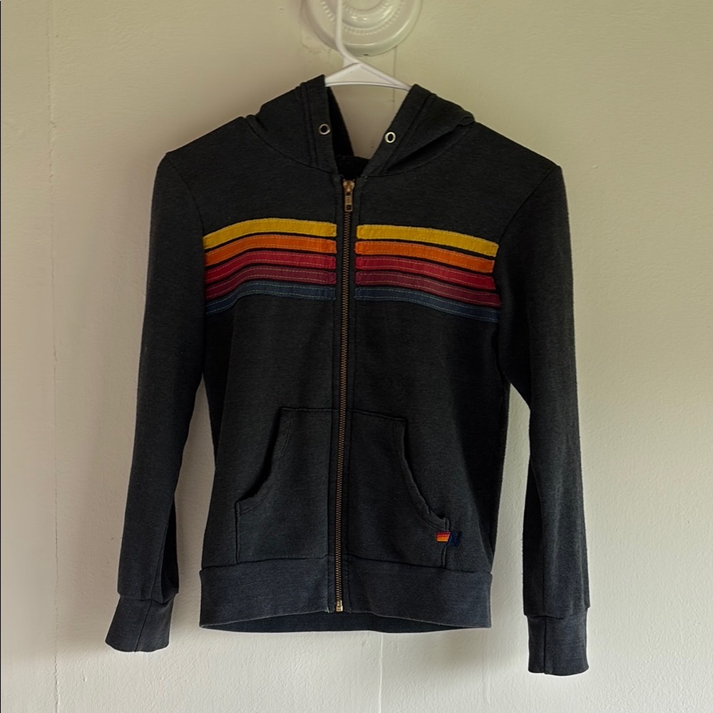 Girls Aviator Nation 5-stripe jacket